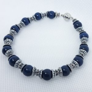 7" Midnight Catseye Bracelet.